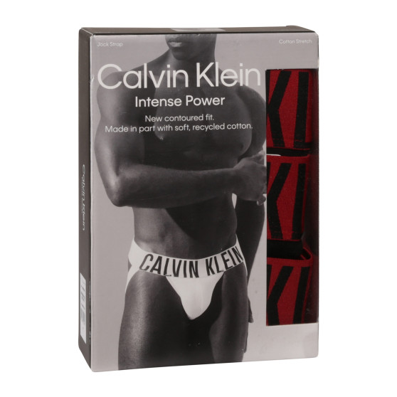 3PACK pánské jocksy Calvin Klein černé (NB3606A-Q5X)