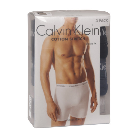 3PACK pánské boxerky Calvin Klein vícebarevné (NB1770A-QRH)