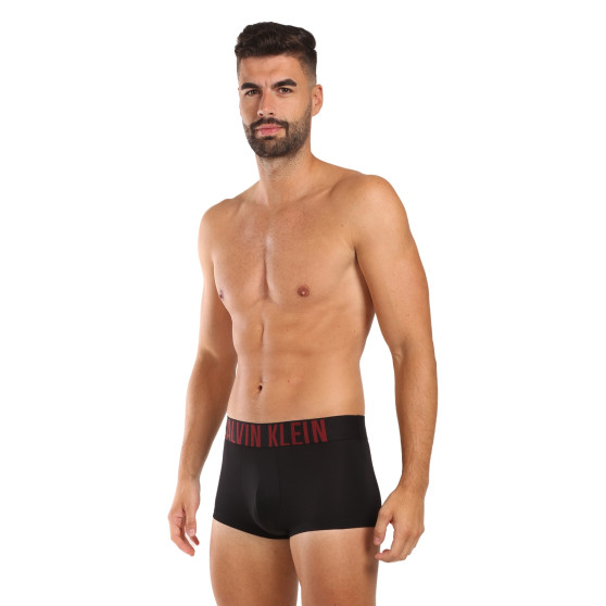 3PACK pánské boxerky Calvin Klein černé (NB3611A-Q1S)