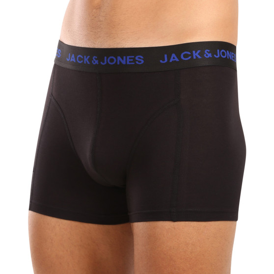 5PACK pánské boxerky Jack and Jones černé (12242494)