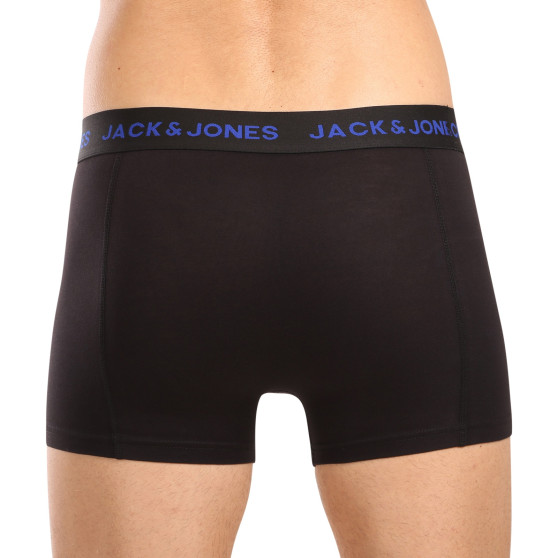 5PACK pánské boxerky Jack and Jones černé (12242494)