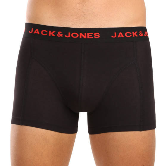 5PACK pánské boxerky Jack and Jones černé (12242494)