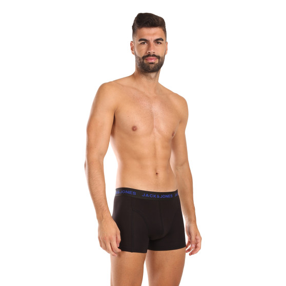 5PACK pánské boxerky Jack and Jones černé (12242494)