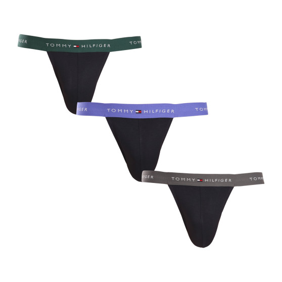 3PACK pánské jocksy Tommy Hilfiger černé (UM0UM03384 0UI)