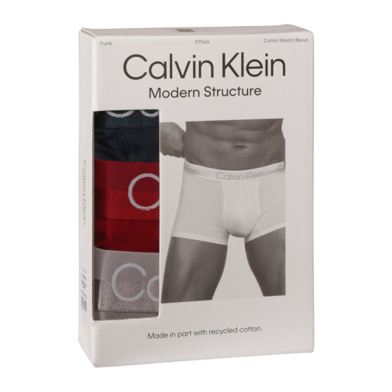 3PACK pánské boxerky Calvin Klein vícebarevné (NB2970A-PZN)