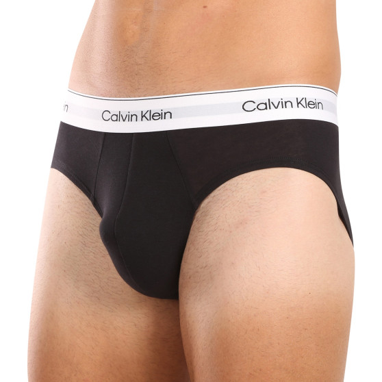 3PACK pánské slipy Calvin Klein černé (NB3962A-UB1)