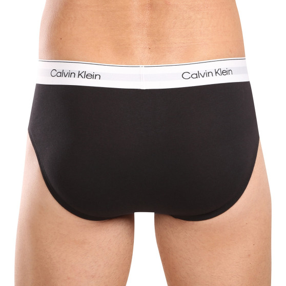 3PACK pánské slipy Calvin Klein černé (NB3962A-UB1)