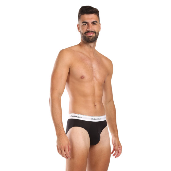 3PACK pánské slipy Calvin Klein černé (NB3962A-UB1)