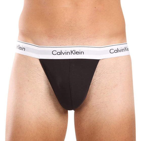 3PACK pánská tanga Calvin Klein černá (NB3226A-001)