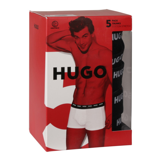 5PACK pánské boxerky HUGO vícebarevné (50479944 973)