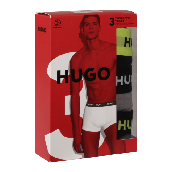 3PACK pánské boxerky HUGO vícebarevné (50517878 986)