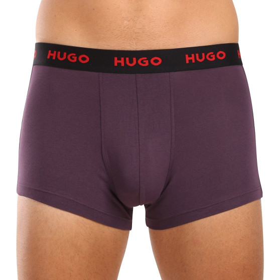 3PACK pánské boxerky HUGO vícebarevné (50517878 987)