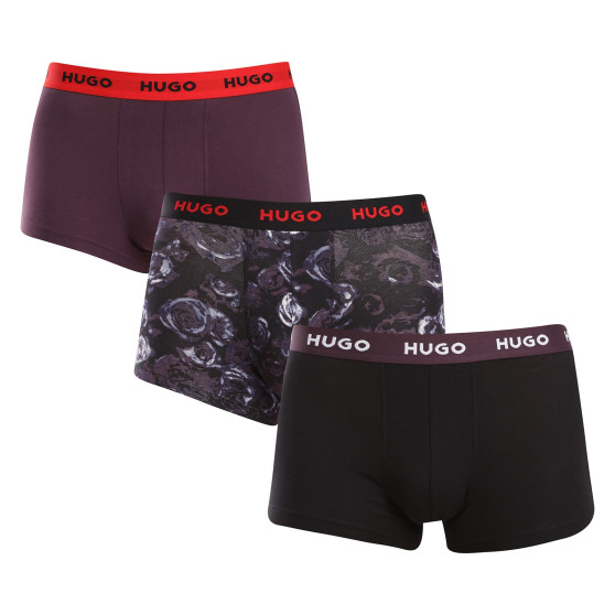 3PACK pánské boxerky HUGO vícebarevné (50517894 982)