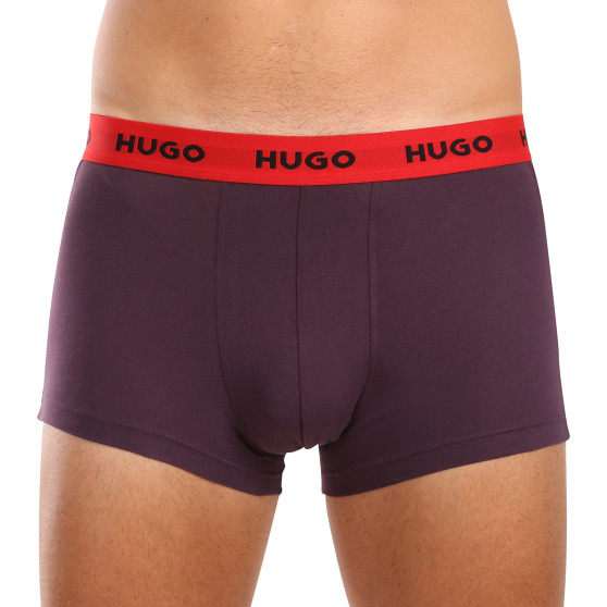 3PACK pánské boxerky HUGO vícebarevné (50517894 982)