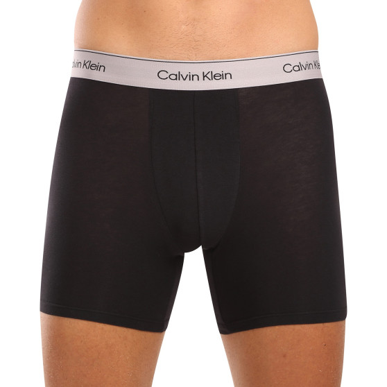 3PACK pánské boxerky Calvin Klein černé (NB3964A-U2Y)