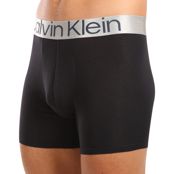 3PACK pánské boxerky Calvin Klein černé (NB3131A-PZE)