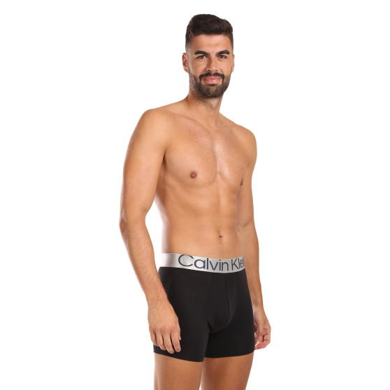 3PACK pánské boxerky Calvin Klein černé (NB3131A-PZE)