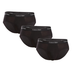 3PACK pánské slipy Calvin Klein černé (NB3962A-TM6)