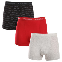 3PACK pánské boxerky Calvin Klein vícebarevné (NB3056A-QYP)