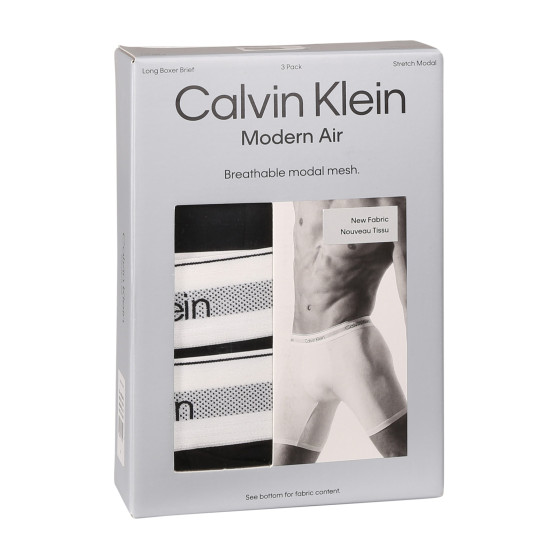 3PACK pánské boxerky Calvin Klein černé (NB3955A-UB1)