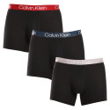 3PACK pánské boxerky Calvin Klein černé (NB2971A-PZI)