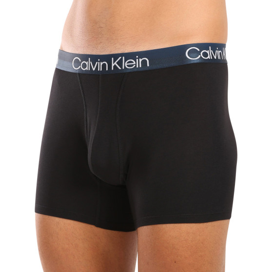 3PACK pánské boxerky Calvin Klein černé (NB2971A-PZI)