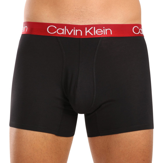 3PACK pánské boxerky Calvin Klein černé (NB2971A-PZI)