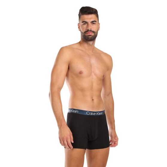 3PACK pánské boxerky Calvin Klein černé (NB2971A-PZI)