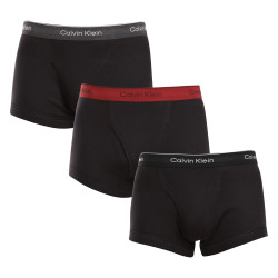 3PACK pánské boxerky Calvin Klein černé (NB4002A-PRU)