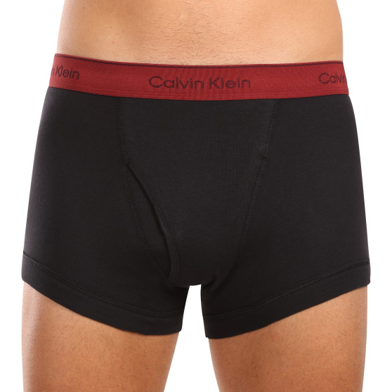 3PACK pánské boxerky Calvin Klein černé (NB4002A-PRU)