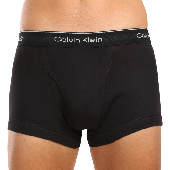 3PACK pánské boxerky Calvin Klein černé (NB4002A-PRU)