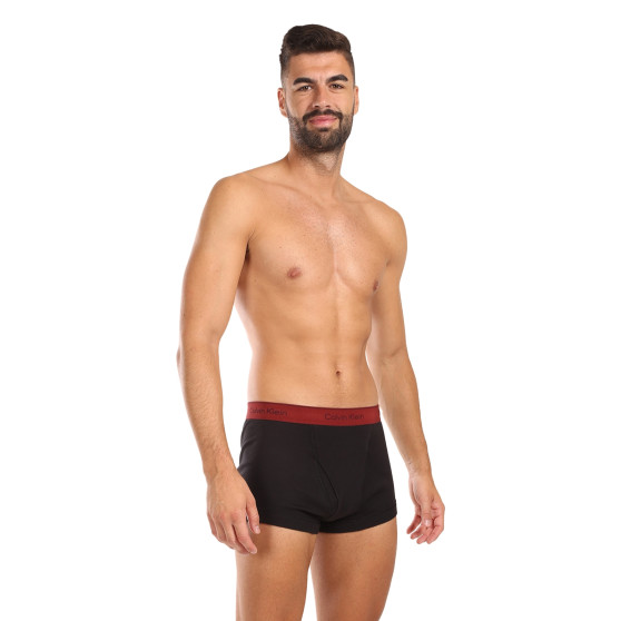 3PACK pánské boxerky Calvin Klein černé (NB4002A-PRU)