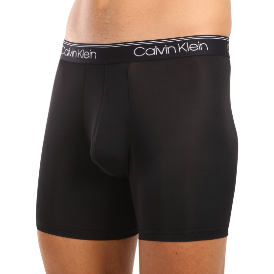 3PACK pánské boxerky Calvin Klein černé (NB2570A-Q84)