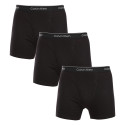 3PACK pánské boxerky Calvin Klein černé (NB4003A-001)