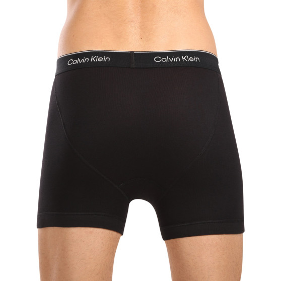 3PACK pánské boxerky Calvin Klein černé (NB4003A-001)