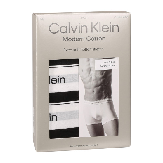 3PACK pánské boxerky Calvin Klein černé (NB3963A-UB1)