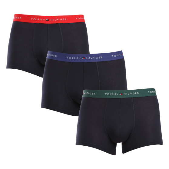 3PACK pánské boxerky Tommy Hilfiger tmavě modré (UM0UM02763 0WN)