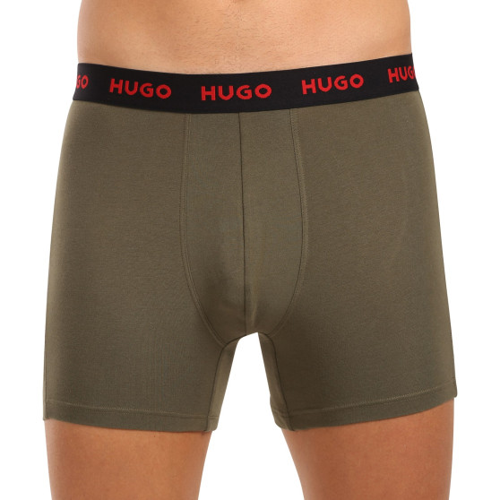 3PACK pánské boxerky HUGO vícebarevné (50517886 966)