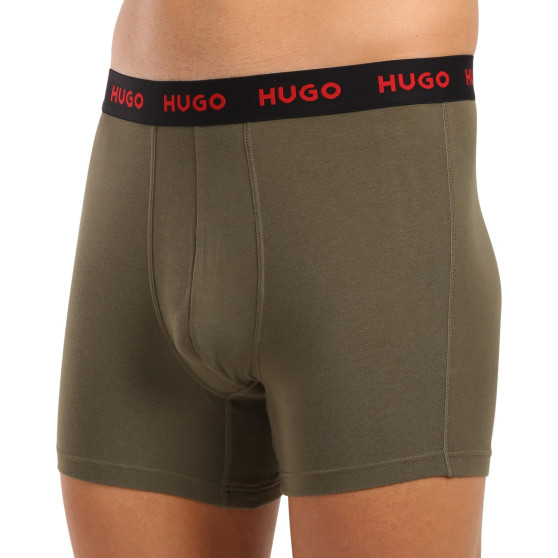 3PACK pánské boxerky HUGO vícebarevné (50517886 966)