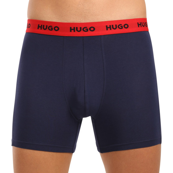 3PACK pánské boxerky HUGO vícebarevné (50517886 966)