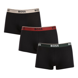 3PACK pánské boxerky BOSS černé (50517827 968)