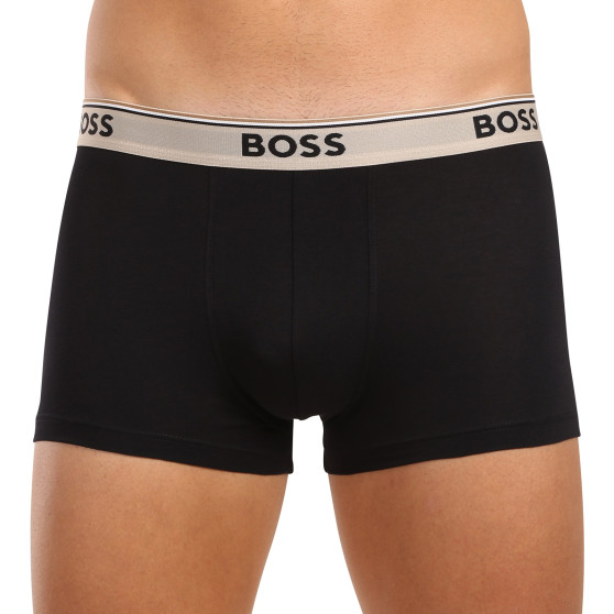 3PACK pánské boxerky BOSS černé (50517827 968)