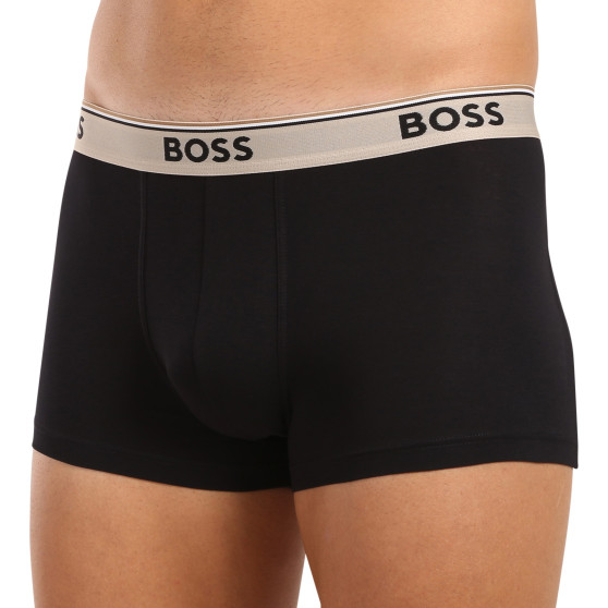 3PACK pánské boxerky BOSS černé (50517827 968)