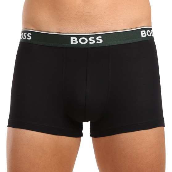 3PACK pánské boxerky BOSS černé (50517827 968)