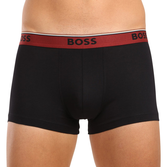 3PACK pánské boxerky BOSS černé (50517827 968)