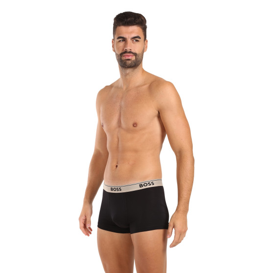 3PACK pánské boxerky BOSS černé (50517827 968)