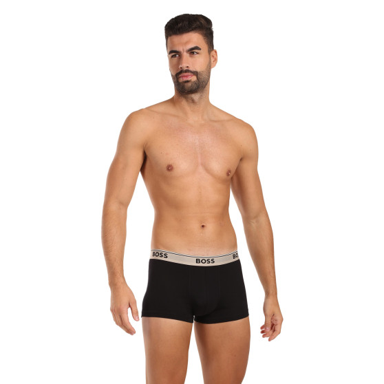 3PACK pánské boxerky BOSS černé (50517827 968)