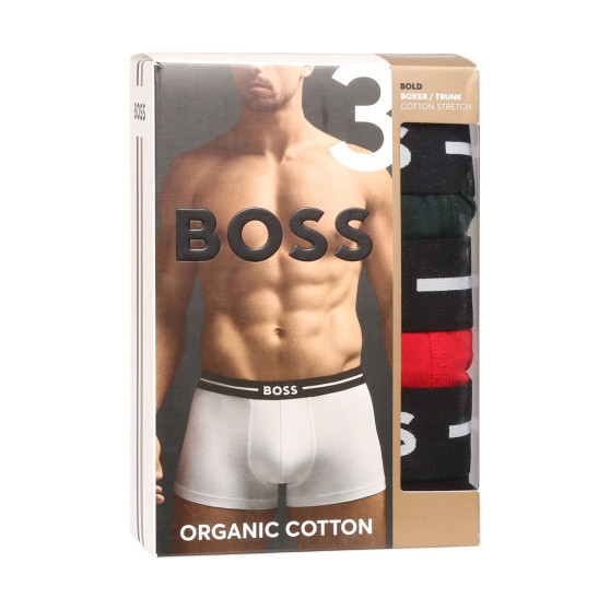 3PACK pánské boxerky BOSS vícebarevné (50517833 980)