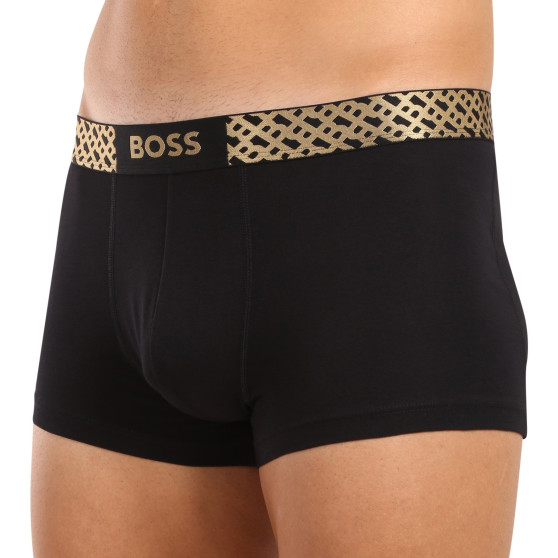 3PACK pánské boxerky BOSS černé (50524525 984)