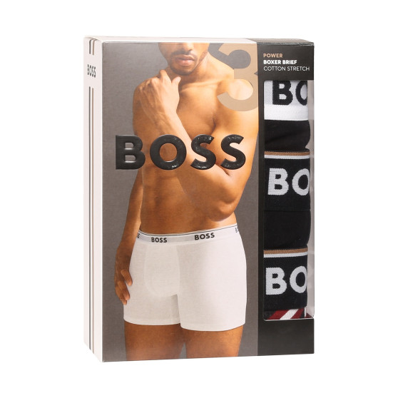 3PACK pánské boxerky BOSS vícebarevné (50524533 963)